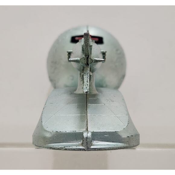 Vtg Strato Rocket Space Ship Xu 232 Coin Bank Cast Mechanical 1950's Duro Mold - Picture 4 of 9